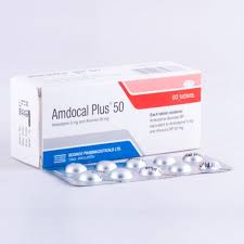 Picture of Tablet Amdocal Plus 5mg+50mg